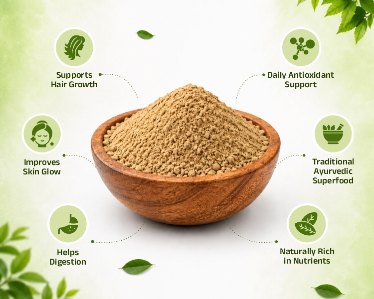 amla powder 1-2